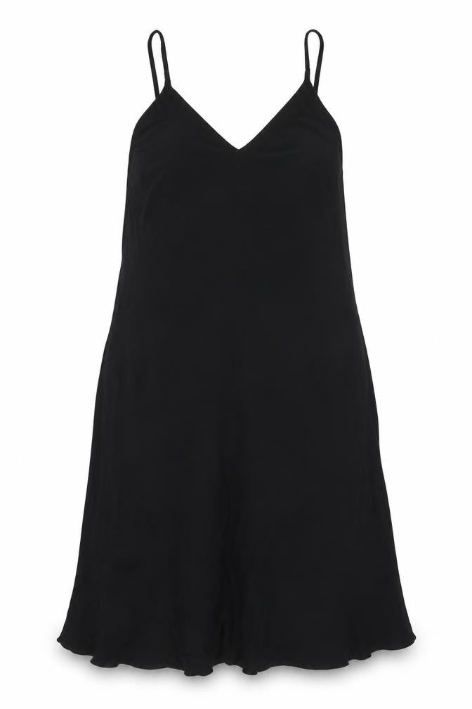 New Look Womens Black Viscose A-Line Size 18 V-Neck Pullover