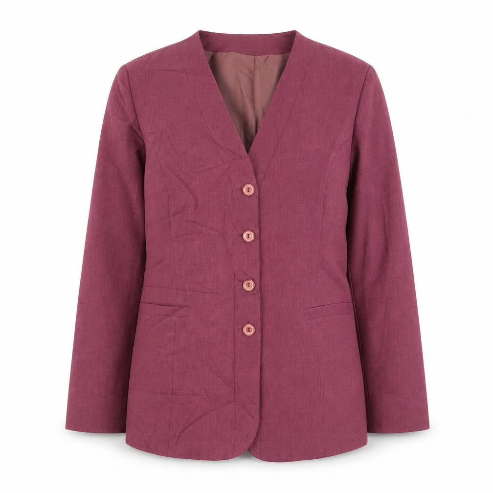 Debenhams Womens Pink Jacket Blazer Size 12 Button