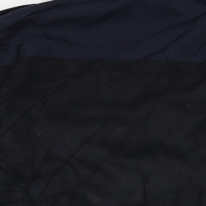Churchill Mens Black Jacket Size M Tie