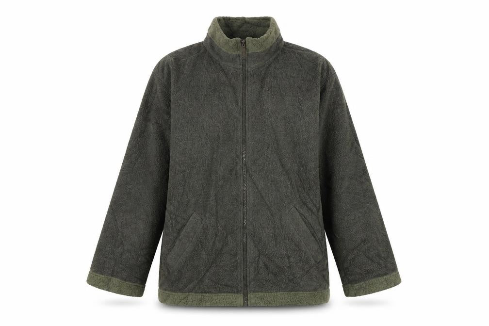 Marks & Spencer Womens Green Jacket Size 14 Zip