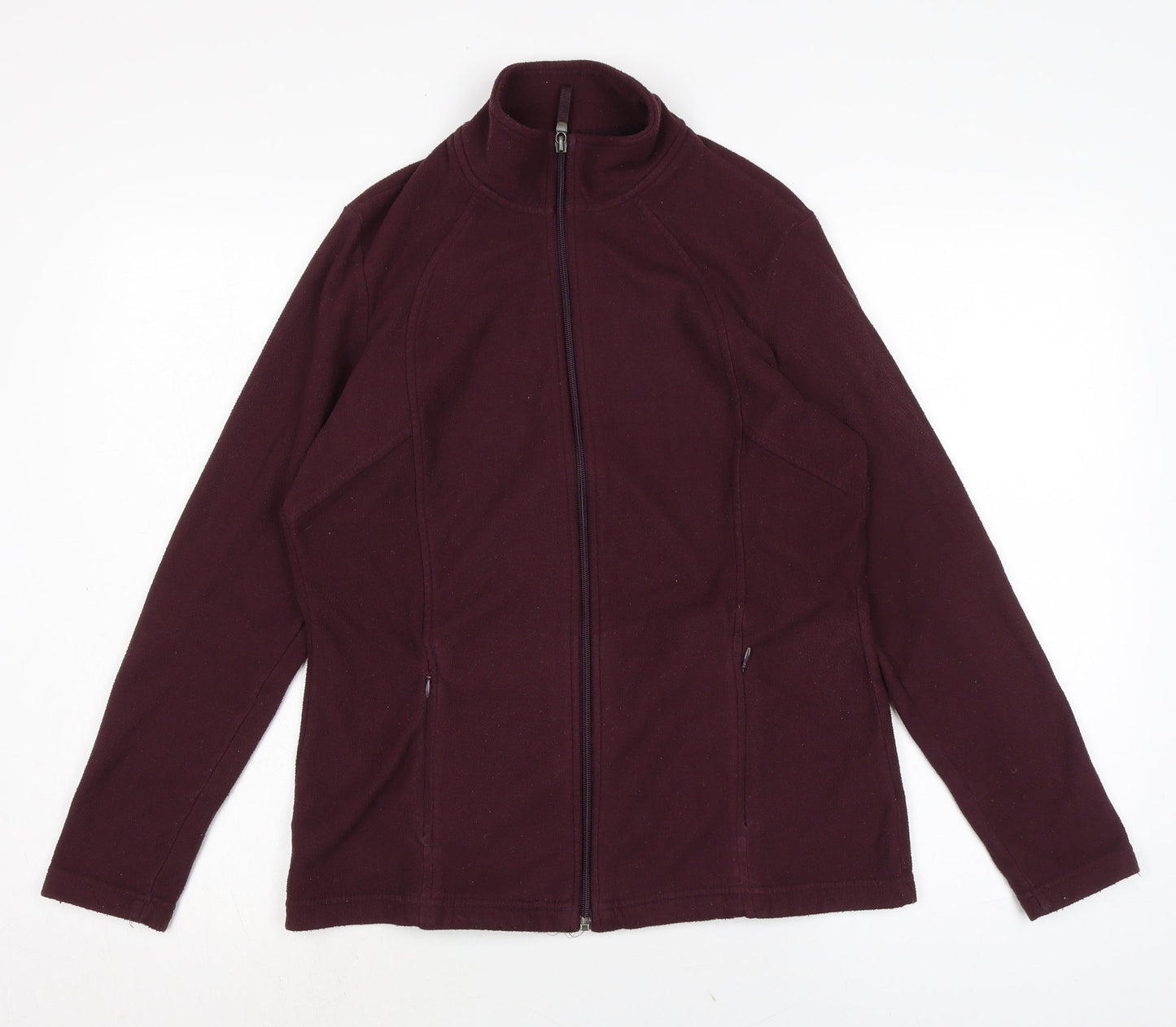 Marks and Spencer Womens Red Jacket Size 12 Zip