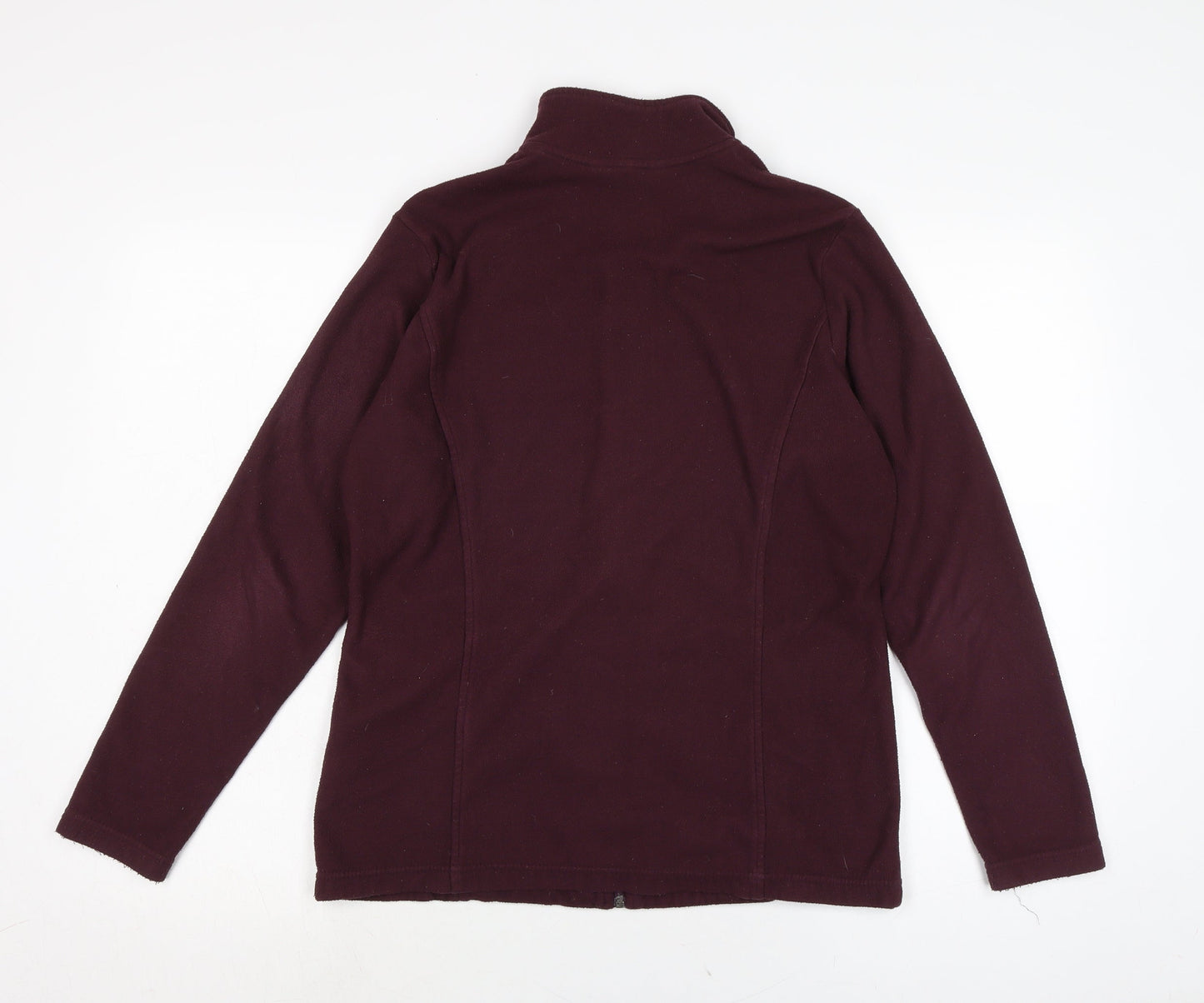 Marks and Spencer Womens Red Jacket Size 12 Zip
