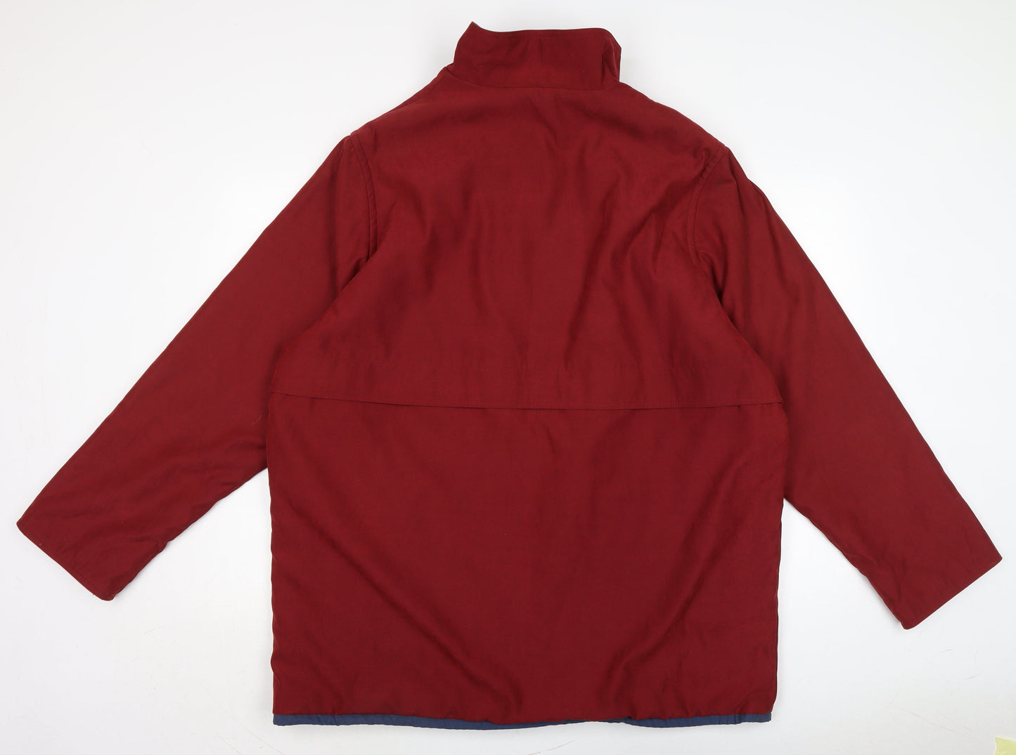BHS Womens Red Overcoat Coat Size 20 Zip