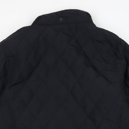 Trespass Womens Black Quilted Jacket Size S Zip