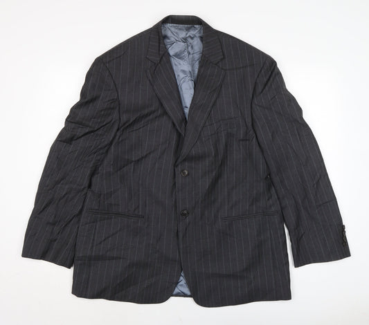 Marks and Spencer Mens Grey Wool Jacket Suit Jacket Size 36 Regular