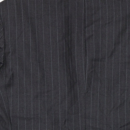 Marks & Spencer Mens Grey Wool Jacket Suit Jacket Size 36 Regular