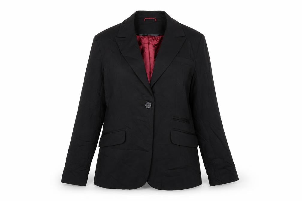 Select Womens Black Jacket Size 10 Button
