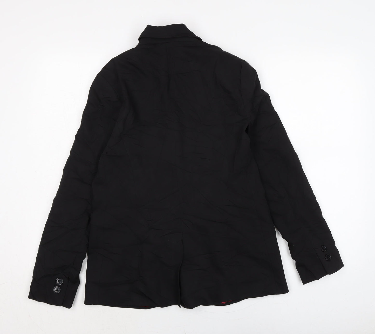 Select Womens Black Jacket Size 10 Button