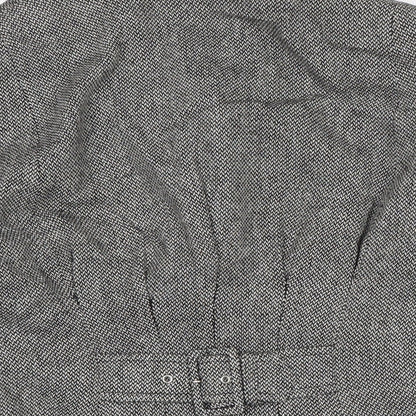 Together Womens Black Jacket Size 12 Button