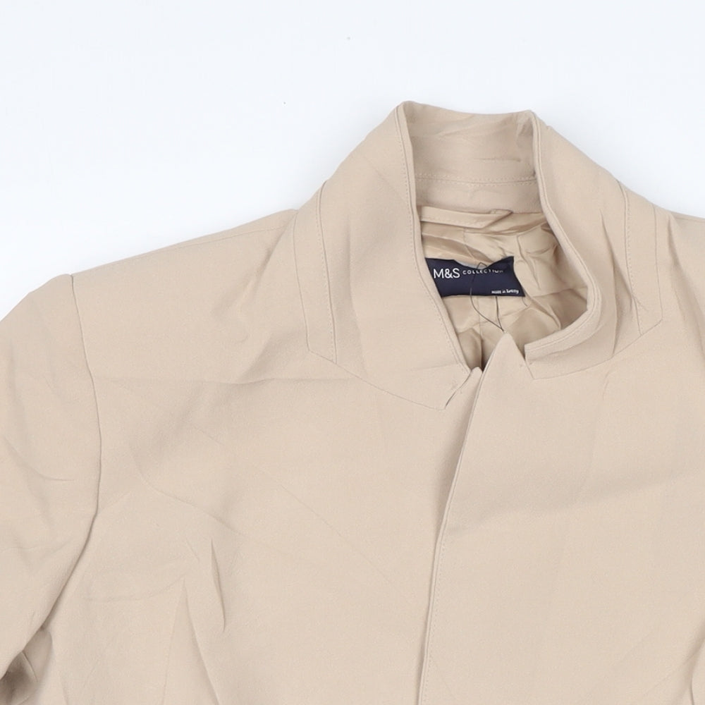 Marks and Spencer Womens Beige Jacket Size 14