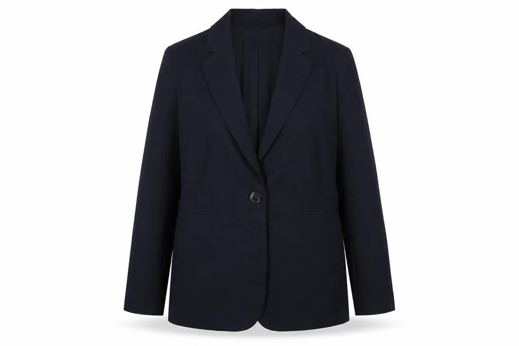 Marks & Spencer Womens Blue Jacket Size 10 Button
