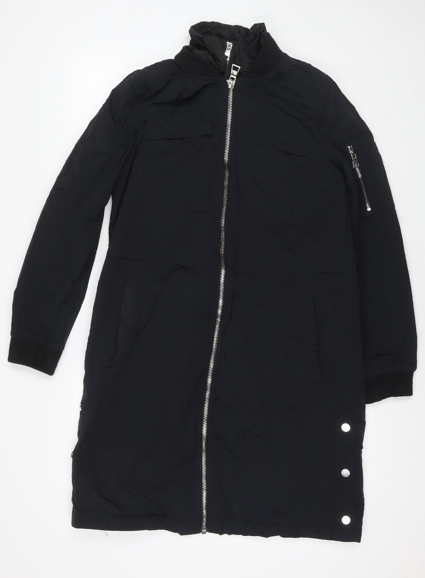 NEXT Womens Black Jacket Size 12 Zip