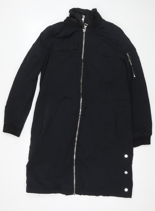NEXT Womens Black Jacket Size 12 Zip
