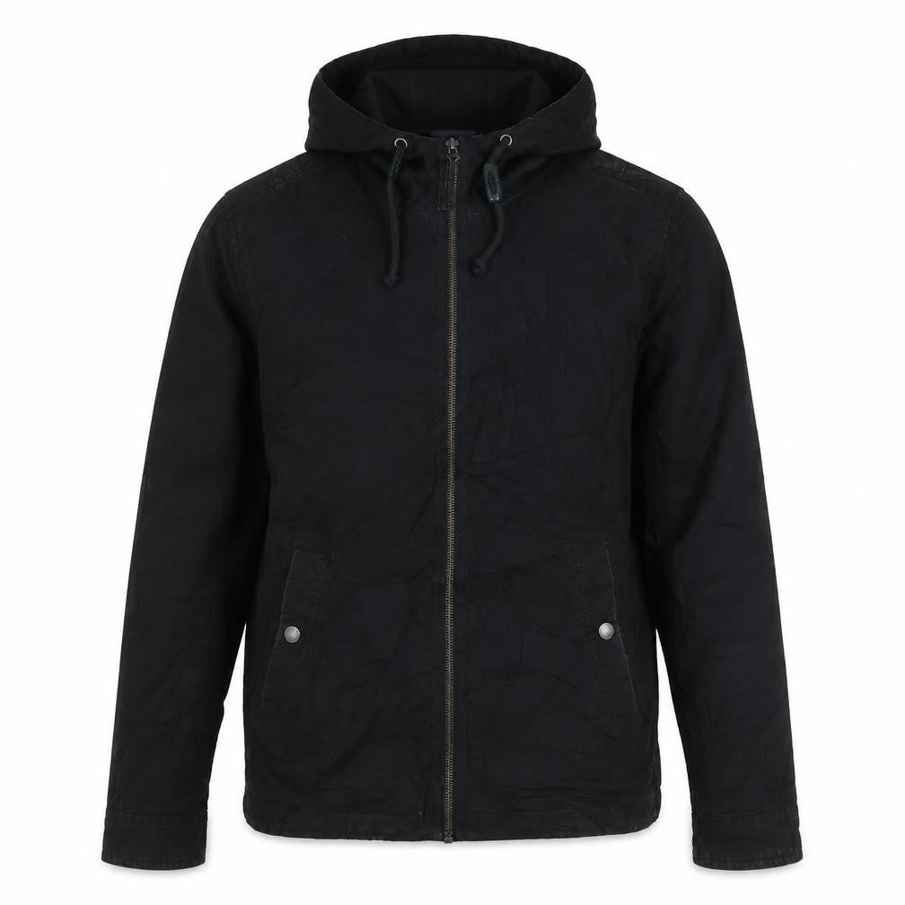 Burton Mens Black Parka Jacket Size S Zip