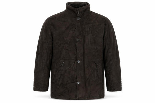 Marks & Spencer Mens Brown Jacket Coat Size M Zip