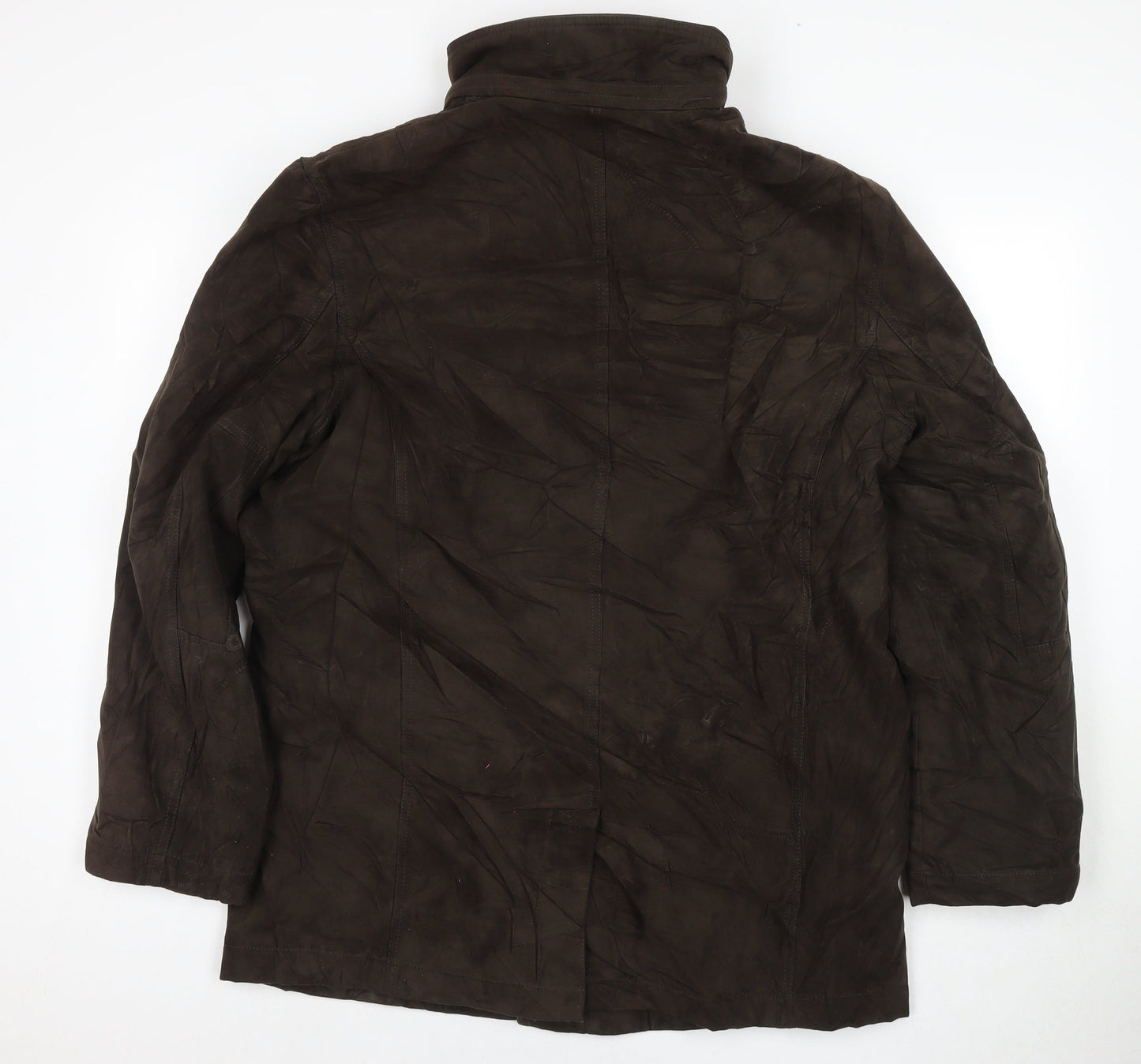 Marks and Spencer Mens Brown Jacket Coat Size M Zip