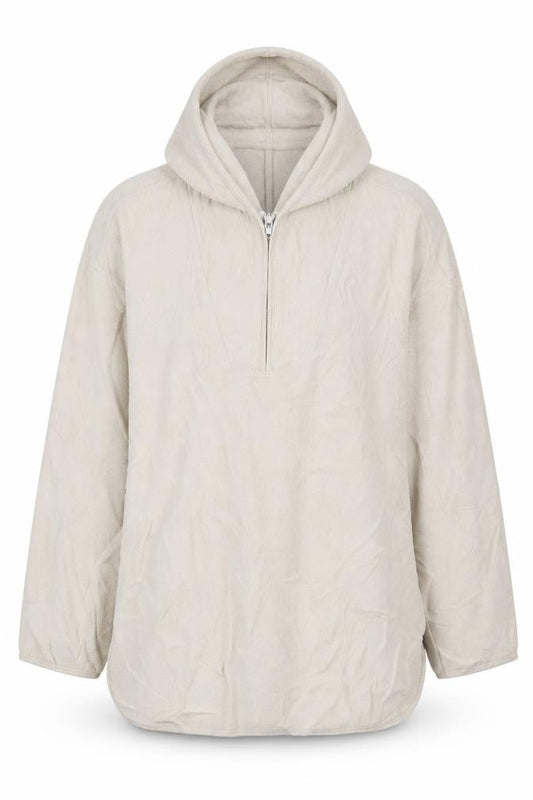 H&M Womens Beige Polyester Pullover Hoodie Size M Pullover