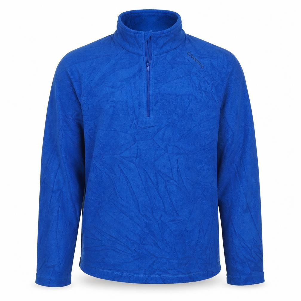 Quechua Mens Blue Polyester Pullover Sweatshirt Size M