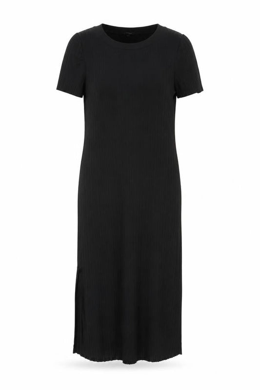 River Island Womens Black Polyester Shift Size 10 Round Neck Pullover