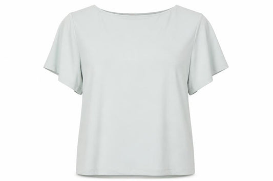 H&M Womens Green Polyester Tunic Blouse Size M Boat Neck