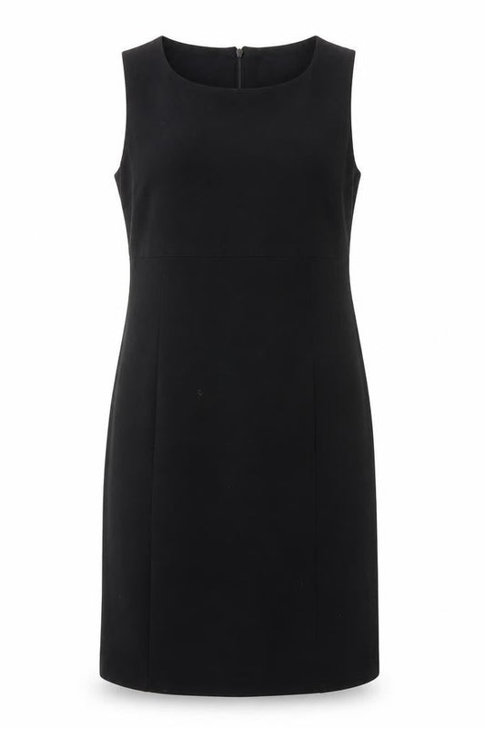 BHS Womens Black Polyester Shift Size 12 Roll Neck