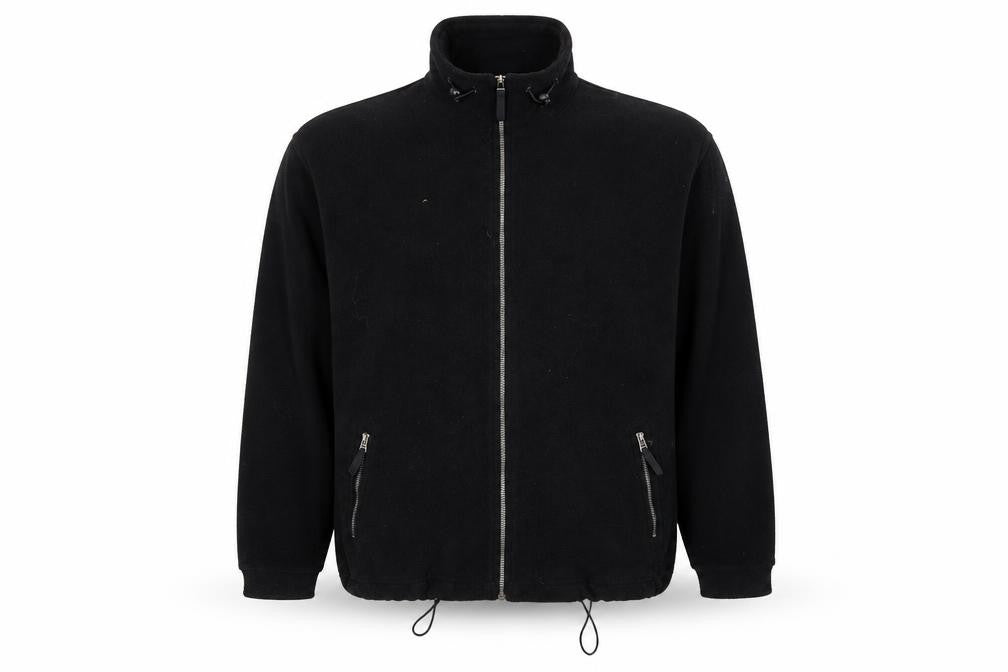 Ruganor Mens Black Herringbone Jacket Size M