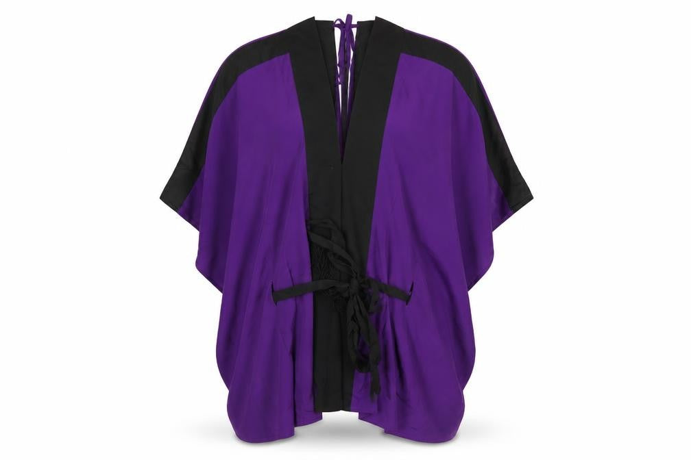 ASOS Womens Purple Polyester Basic Blouse Size 14 V-Neck
