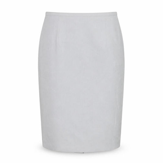 BHS Womens Grey Polyester Straight & Pencil Skirt Size 10 Zip