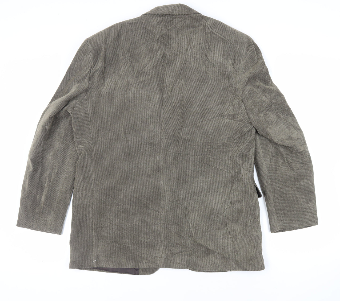 Marks and Spencer Mens Green Jacket Blazer Size 42 Button