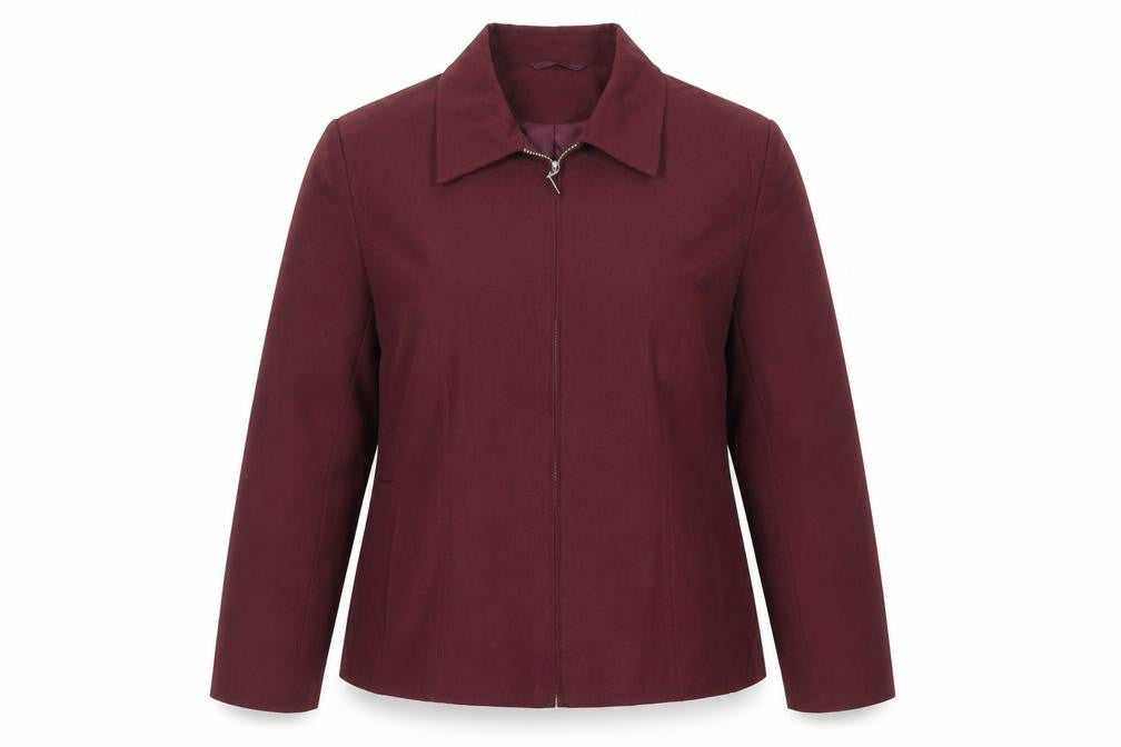Berkertex Womens Purple Jacket Size 18 Zip