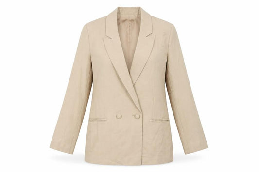 ASOS Womens Beige Jacket Blazer Size 10 Button