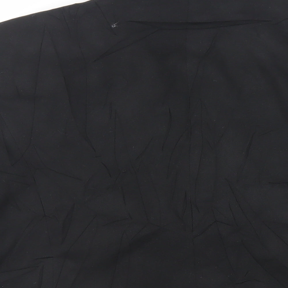 Marks and Spencer Womens Black Jacket Blazer Size 16 Button