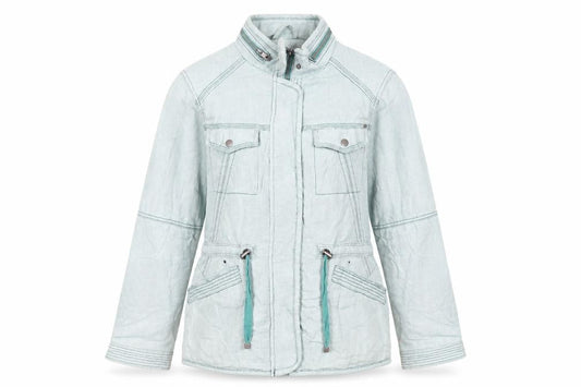 Next Womens Green Jacket Size 18 Zip