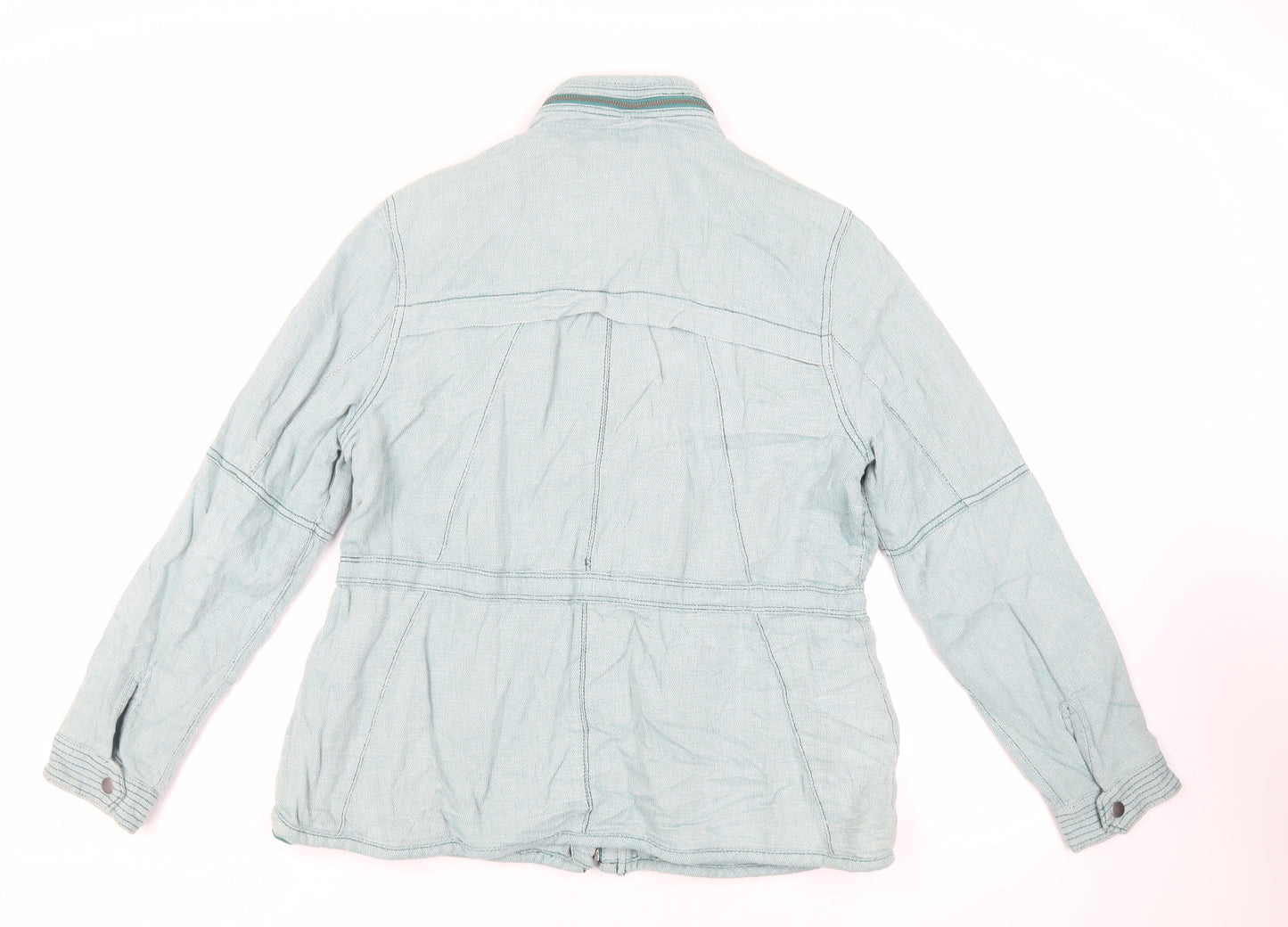 NEXT Womens Green Jacket Size 18 Zip