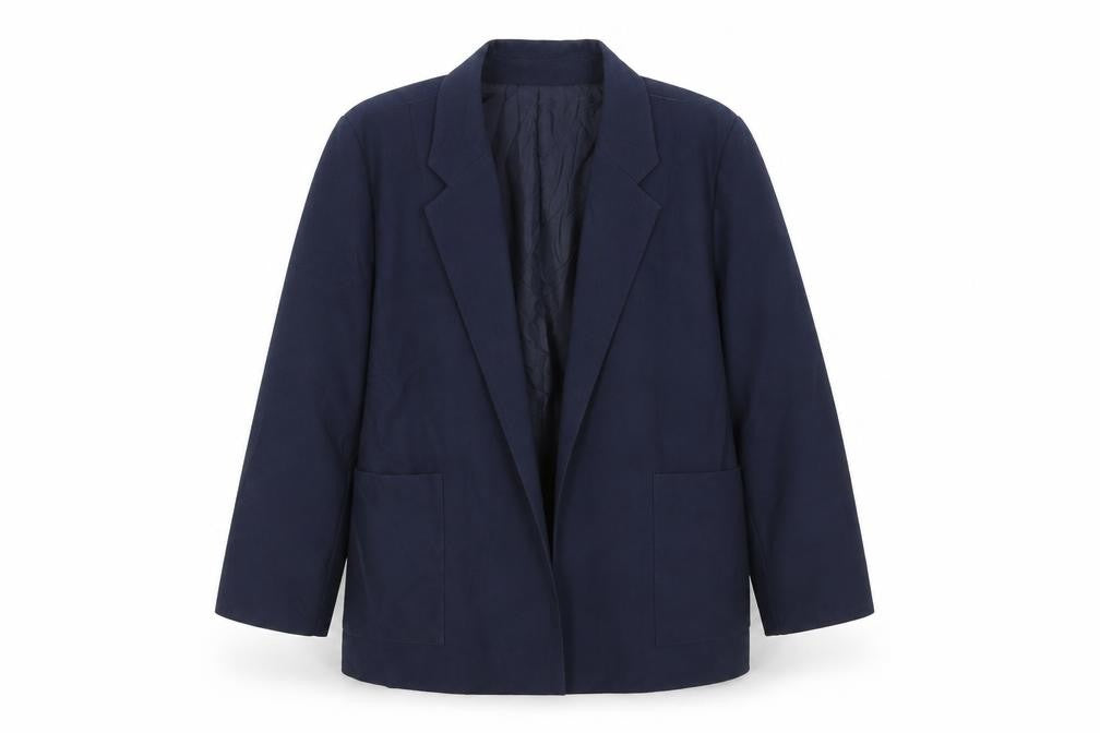 Lauré Womens Blue Jacket Blazer Size 18 - Open Vintage