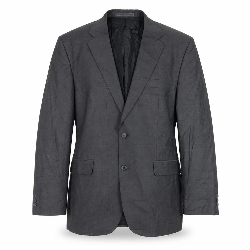 Scott & Taylor Mens Grey Polyester Jacket Suit Jacket Size 42 Regular