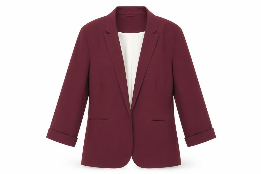 New Look Womens Purple Jacket Blazer Size 14 - Open