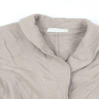 Marks & Spencer Womens Beige Jacket Blazer Size 14 Button