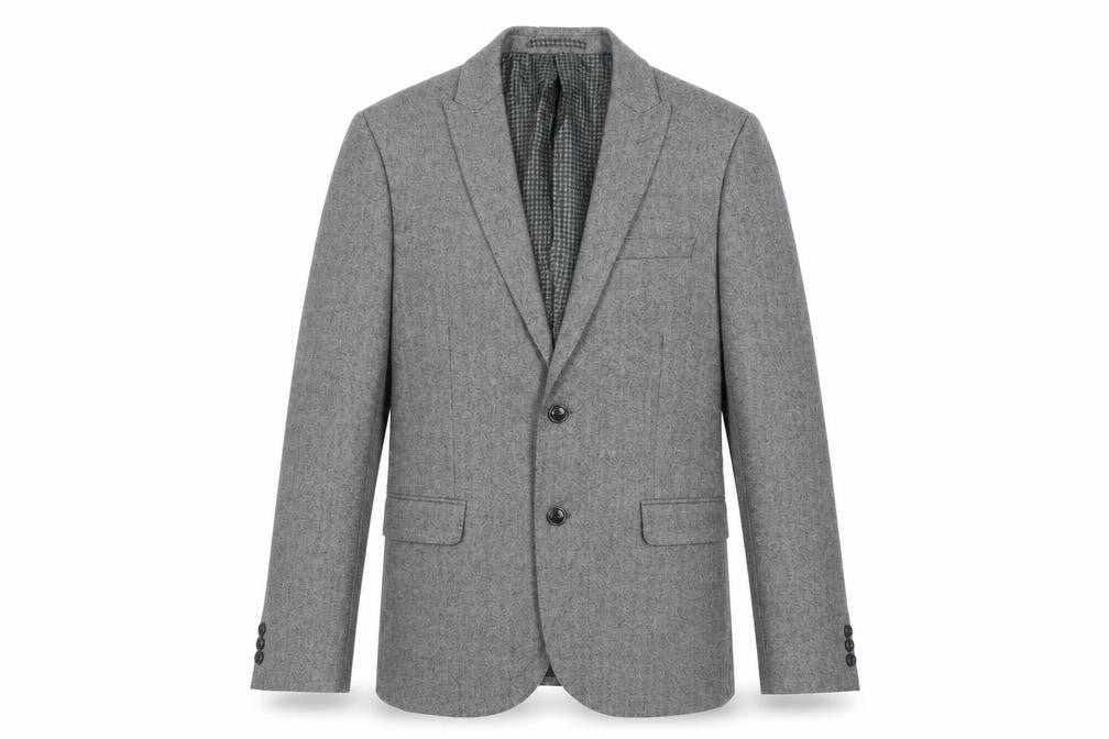 Marks & Spencer Mens Grey Wool Jacket Suit Jacket Size 36 Regular