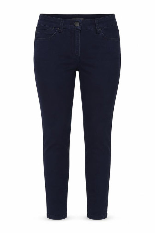 Marks & Spencer Womens Blue Cotton Jegging Jeans Size 8 L26 in Regular Button