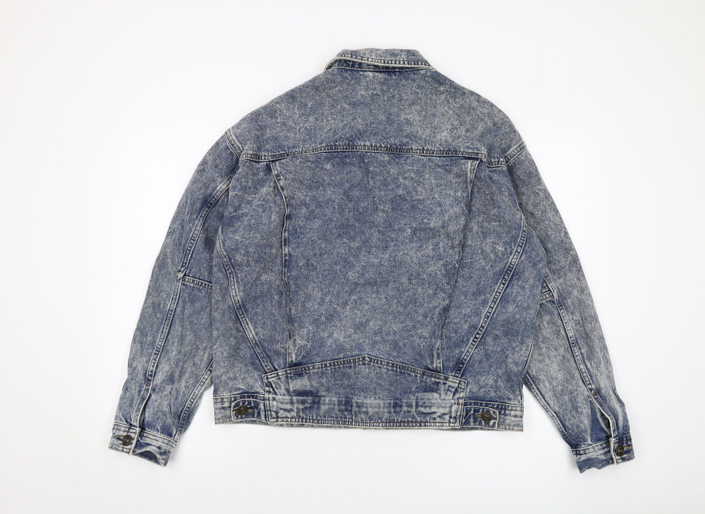 BDG Mens Blue Jacket Size L Button