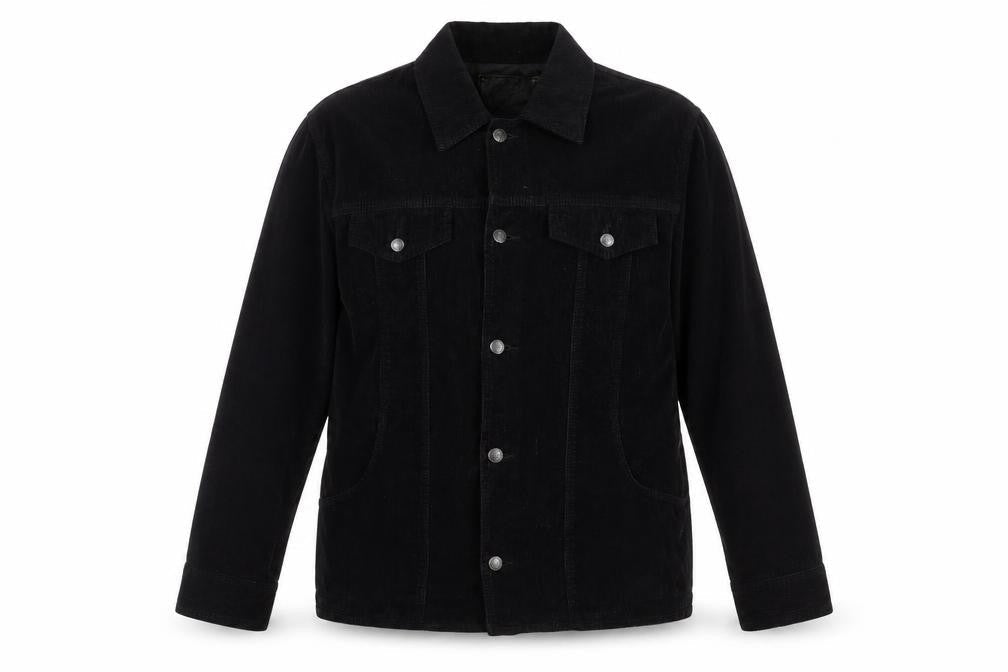 Peter Green Womens Black Jacket Size L Button