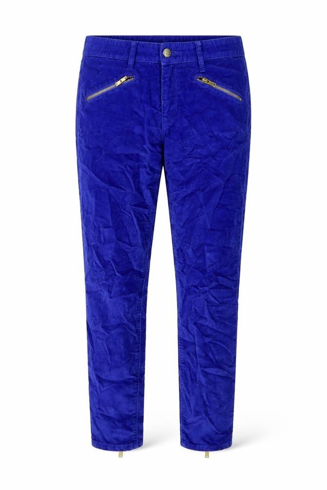 Gap Womens Blue Cotton Trousers Size 30 in L27 in Regular Button