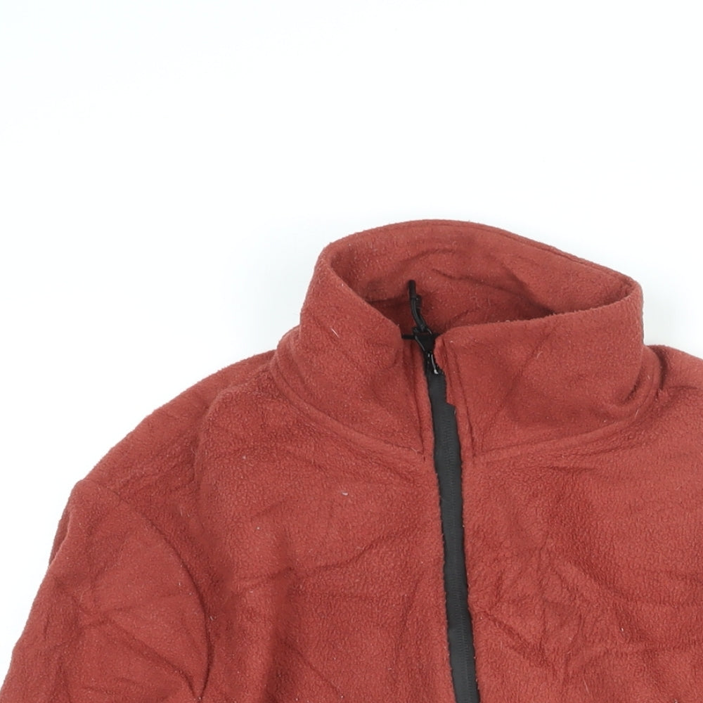 National Geographic Mens Brown Jacket Size S Zip