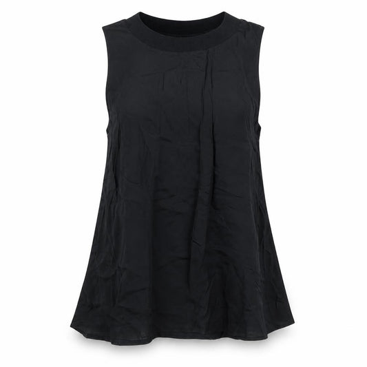 NEXT Womens Black Polyester Camisole Blouse Size 14 Crew Neck