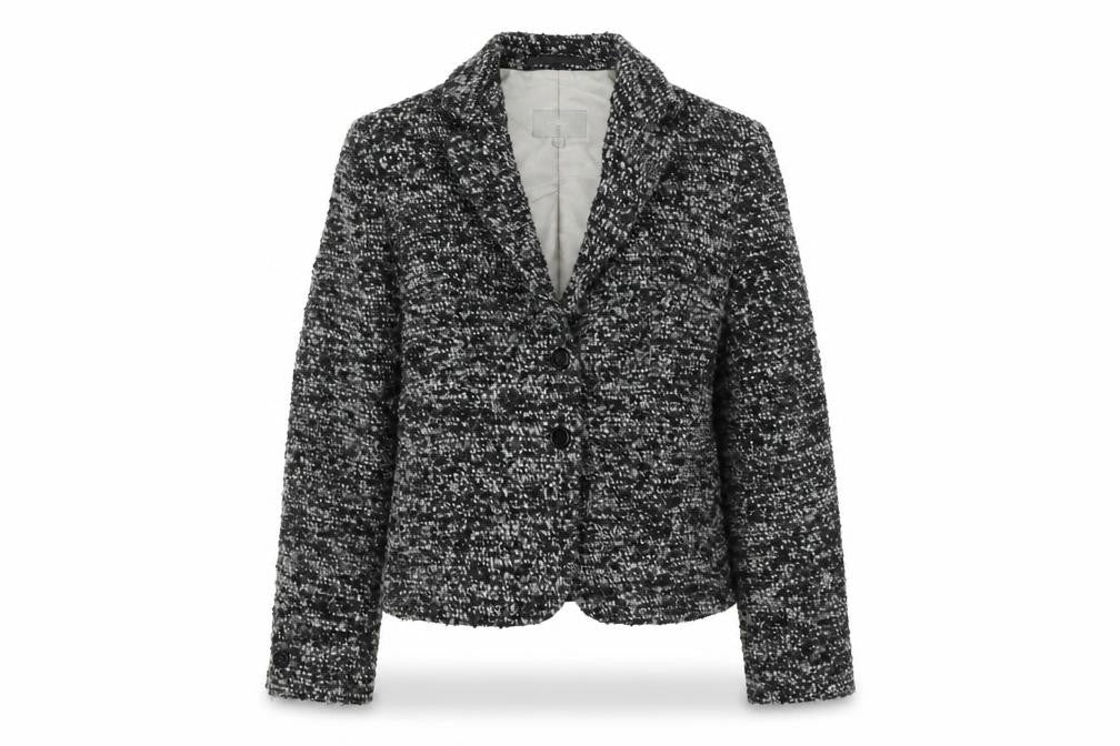 Per Una Womens Black Jacket Size 12 Button