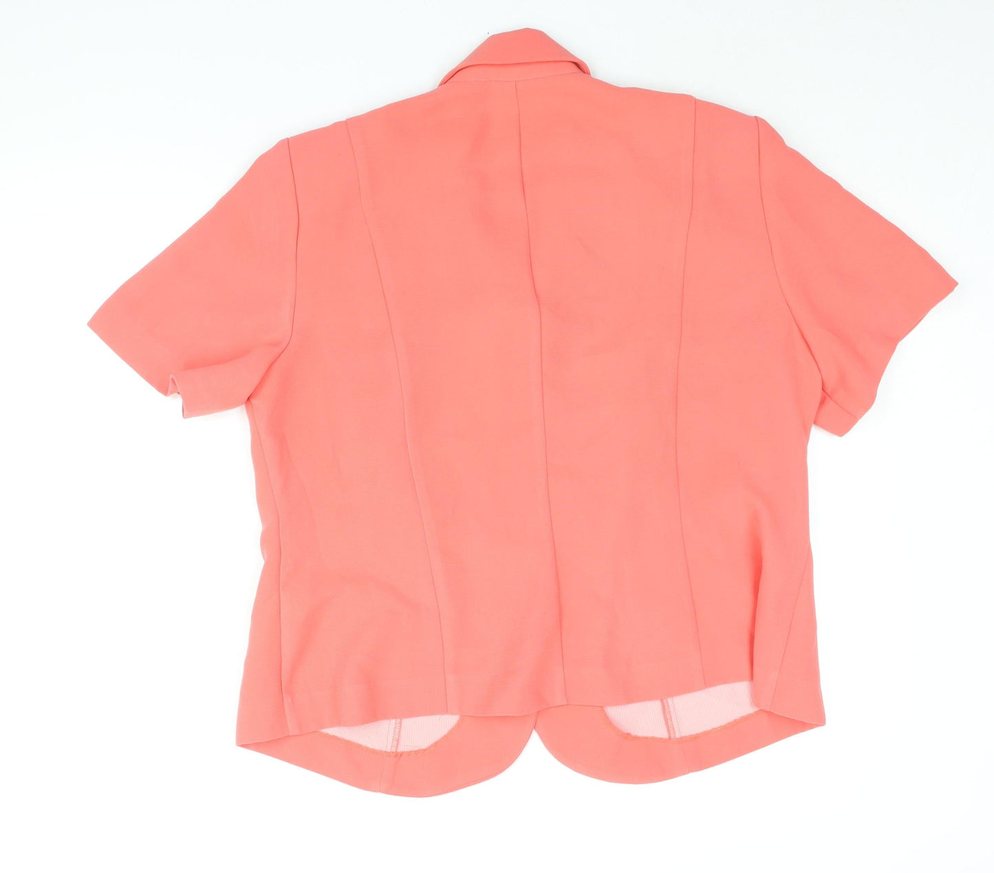 Studio I Womens Pink Jacket Size 18 Button - Vintage
