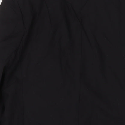 Brand and care label for Autograph men’s black wool jacket suit jacket, size 40, regular