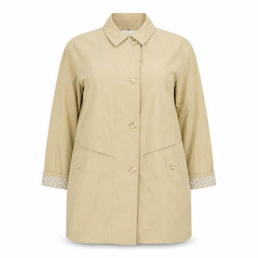 Bonmarché Womens Yellow Jacket Size 14 Button
