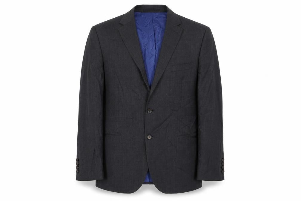 Marks & Spencer Mens Grey Wool Jacket Suit Jacket Size 42 Regular